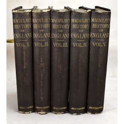 The History of England from the Accession of James II (5 volume set)